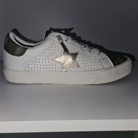 Vintage Havana Kiki White Camo Sneakers - Size 8 - Picture 2 of 12